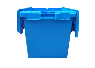 750*570*625MM স্ট্যাক সংযুক্ত ঢাকনা ধারক / প্লাস্টিক লজিস্টিক নেস্টিং টোট বক্স