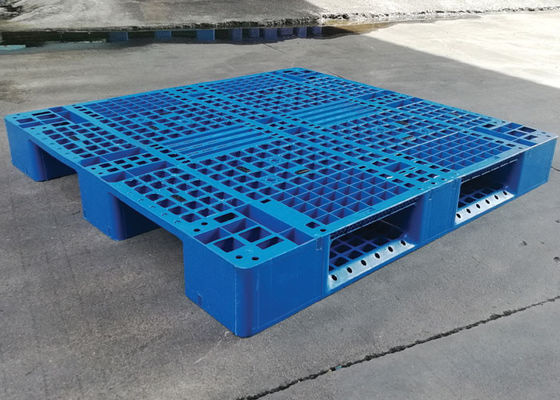কাস্টম HDPE 6T হেভি ডিউটি ​​প্লাস্টিক প্যালেট 4 ওয়ে ফর্কলিফ্ট