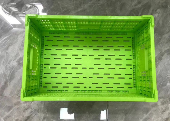 ভেজ ফলের জন্য 4400PCS প্লাস্টিক ভেন্টেড ক্রেট লোড হচ্ছে 600*400mm