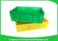 Rentable Moving Plastic Stackable Containers Food Grade 705 * 450 * 180mm