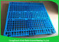 Euro Type Heavy Duty Plastic Pallets Single Face For Food Industry Warehouse