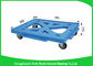 Logistics Stackable Plastic Moving Dolly Convenience Transport Long Service Life