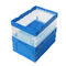 Industrial Plastic Collapsible Boxes For Transportation / Distribution Storage