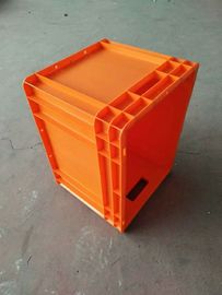 Light Convenient Storage Virgin Plastic Stacking Containers 400*300 mm 15kg Loading Capacity